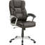 Chaise de bureau pivotante avec accoudoirs