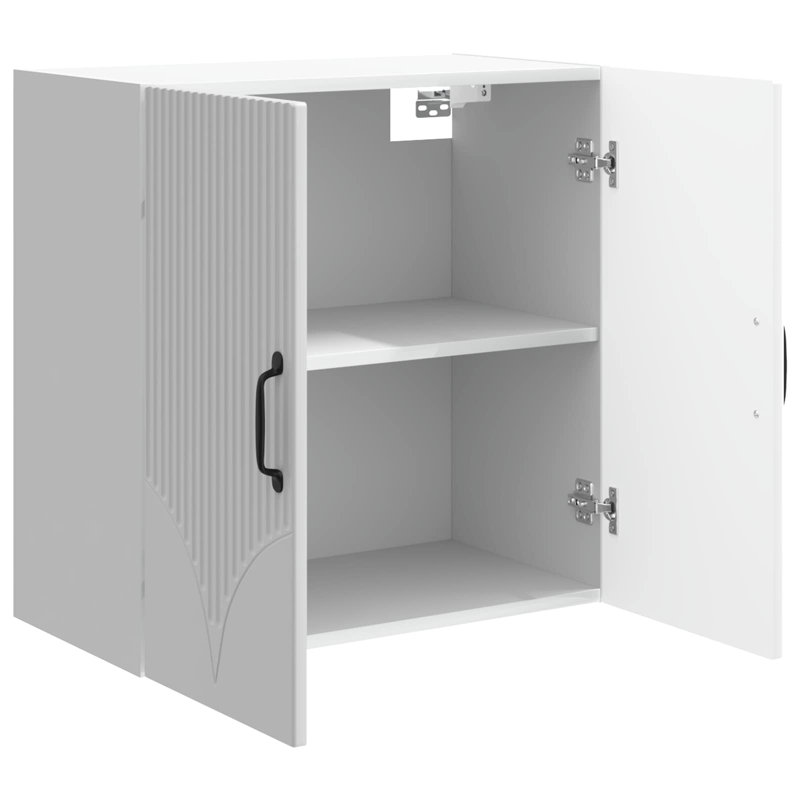 Rectangle Accent Chest, High Gloss White