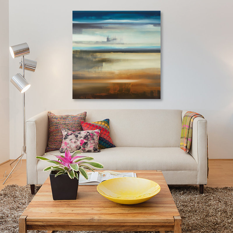 «Scape 200», impression sur toile, H 37 po x l 37 po x P 1,5 po, Pas de tapis, Toile tendue