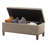 Elmdale Polyester Upholstered Storage Bench-1965721056