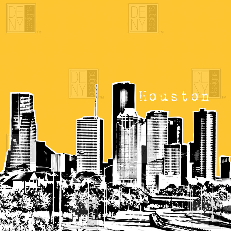 Rideau de douche simple houston Bird Ave, Jaune