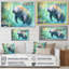 Gentle Manatee II - Art mural de lamantin pour le salon-1006489200-1006489207