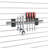 Murarilal Steel Slatwall Slatwall / Pegboard Kit