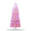 Arbre de Noël enneigé 6 pi, arbre de Noël avec support en métal-2131117023-2131117020