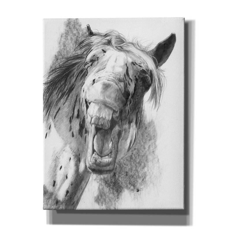 «The Critic» par Barbara Keith, art mural sur toile, H 54 po x l 40 po x P 1,5 po