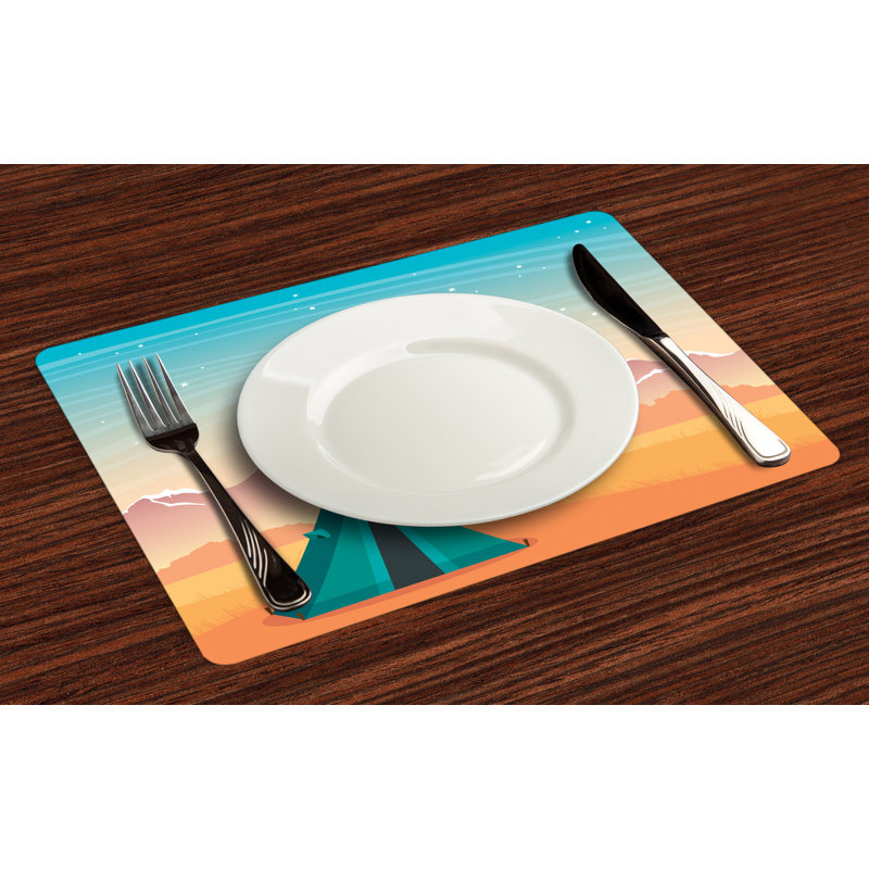 Polyester Animals/Nature Rectangle Placemat