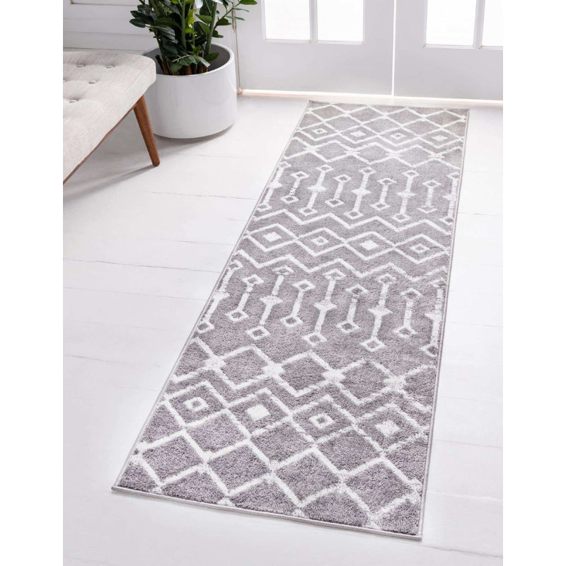 Aemtenan Abstract Indoor Rug, Runner 2' x 9'10"