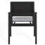 Hutson Leather Upholstered Dining Arm Chair-1681677702