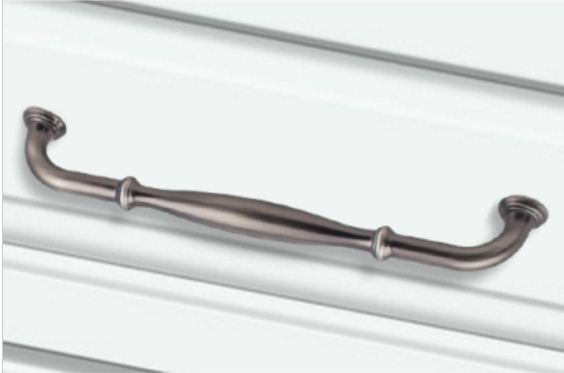 Tiffany Bar Pull, 3 3/4", Brushed Pewter