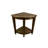 DecoTeaK Outdoors Solid Wood Side Table, DecoTeak SnazzyCorner, Corner Shower Stool, Teak Shower Bench, Teak Bench Shower, Teak Shower Stool for Inside Shower, Bathroom Bench, Shower Stool for Shaving Legs, in Woodland Brown