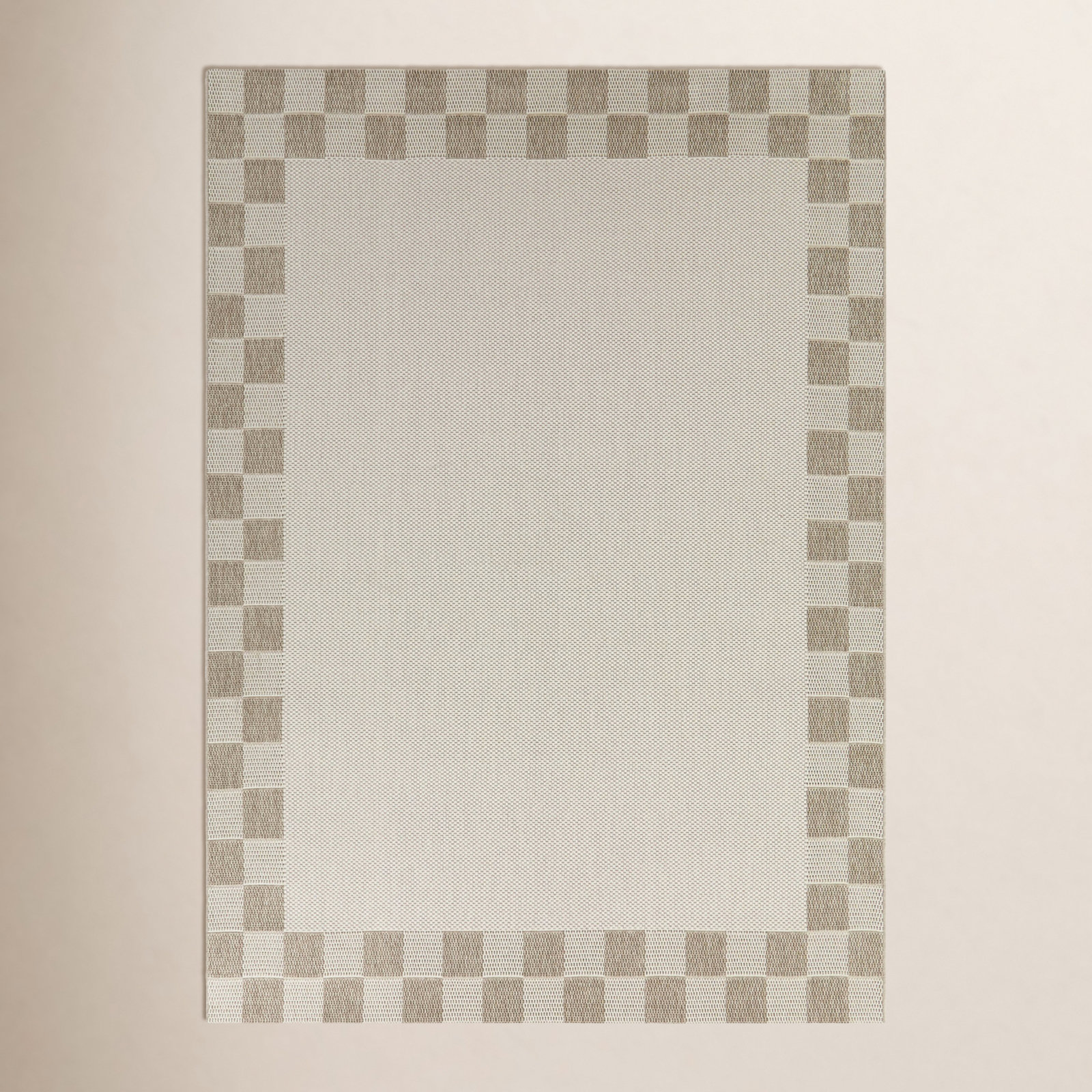 Harter Tan Indoor/Outdoor Rug, Rectangle 7'10" x 10'