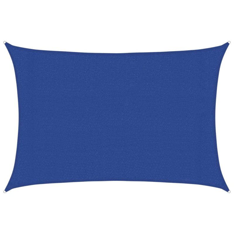 Arson Sunshade Sail 160 G/M² Anthracite 2X4.5 M HDPE, Blue, 3m x 5m