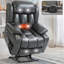 Fauteuil inclinable électrique à deux moteurs avec massage à 8 points et chauffage lombaire Infinite