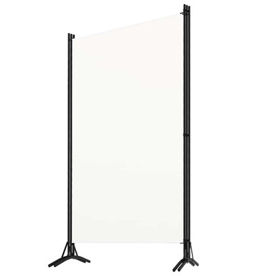 Paravent 3 panneaux vidaXL brun 102,4 po x 70,9 po