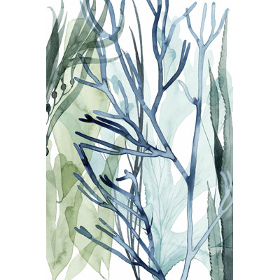 «Sea Leaves II» par Grace Popp - peinture sur toile tendue