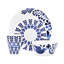 Noritake Sandefjord Mugs, 12 Oz.