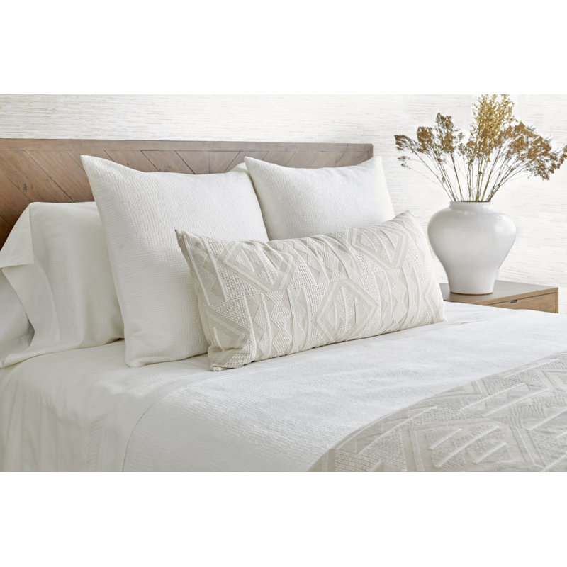 Ensemble de couvre-lit en coton Savannah, Housse de couette très grand + 3 taies décorativ