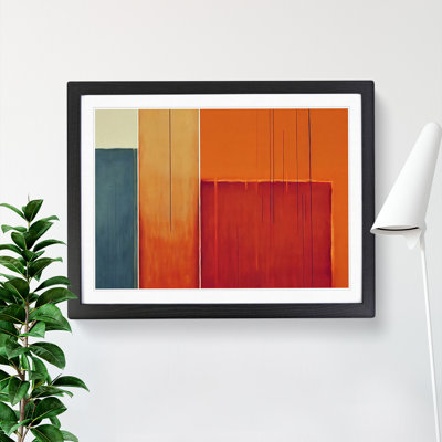 Modern Art Abstract Painting - Framed Print