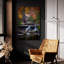 Art mural en verre Millwood Pines «Glade Creek Grist Mill» par Rick Berk-1947624171
