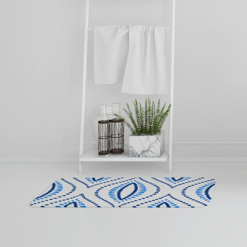 Perreault Memory Foam Non-Slip Bath Mat