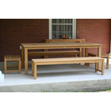 Newport Outdoor 5 - Piece Teak Dining Set