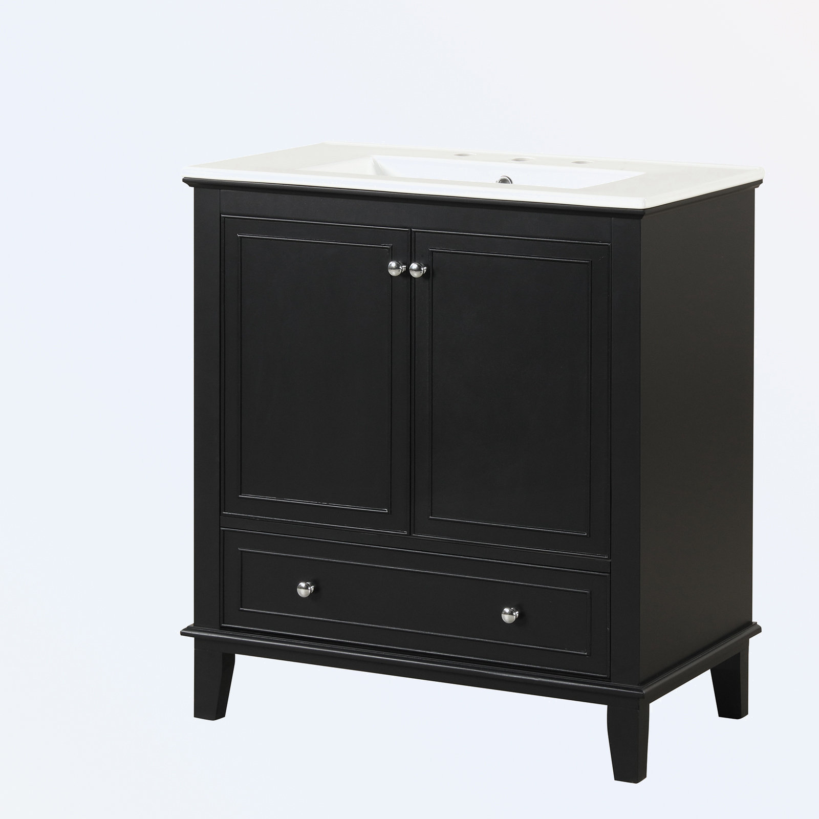 Winston Porter Antania Freestanding Bathroom Cabinet | Wayfair