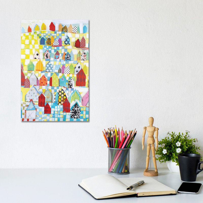 Overcrowded by Michelle Daisley Moffitt - Wrapped Canvas Print, 20.32 cm H x 30.48 cm W