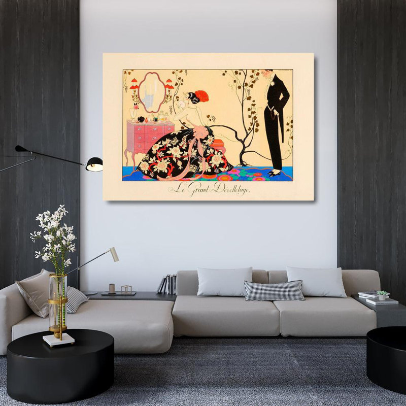 «Red Grand Barrel Studio®», collection d'art sur toile tendue de la collection «Apple»: Le Grand Décolletage