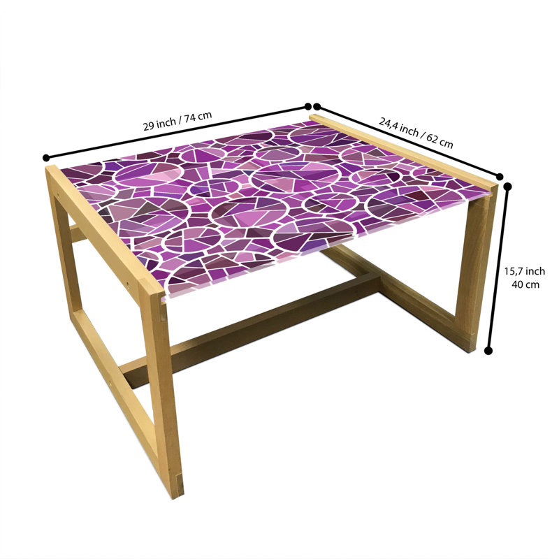 Jacquelinne Sled Coffee Table, 40cm H x 74cm W x 62cm D
