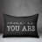 Textual Indoor/Outdoor Throw Pillow