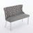 Double Dining Loveseat Bench, 2-Seat Tufted Bench-502303599-502303584