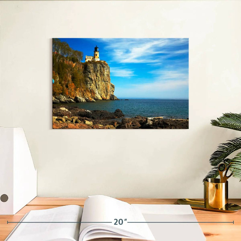 Phare d'Alvord Cliffside, H 8 po x l 12 po
