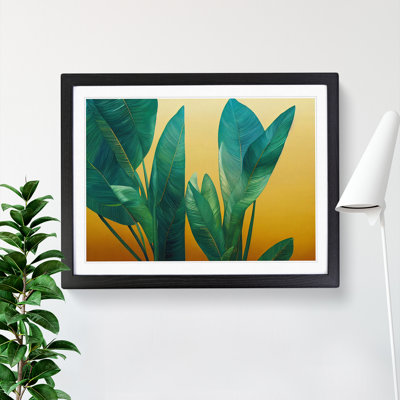 Cosmopolitan Tropical Leaves - Framed Print