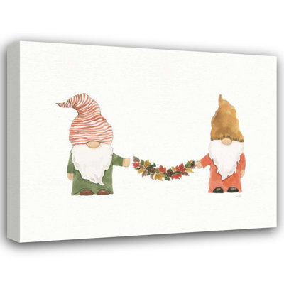 Art sur toile tendue par Trinx Jackson, Jenaya, Harvest Gnomes IV