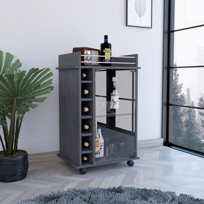 Albaladejo Wood Bar Cart