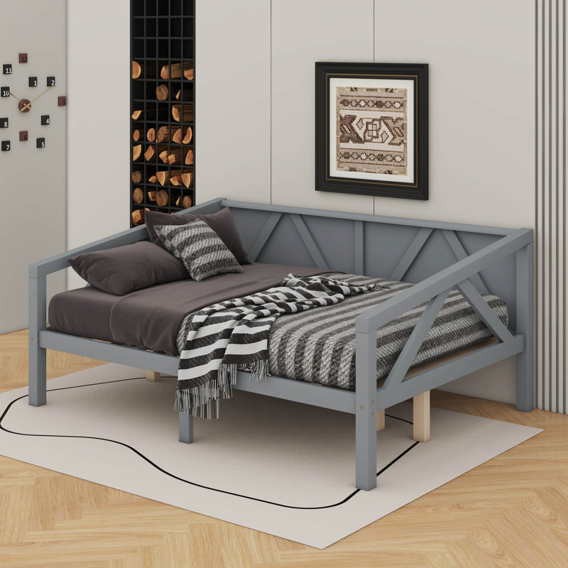 Daybed, Gray, Full