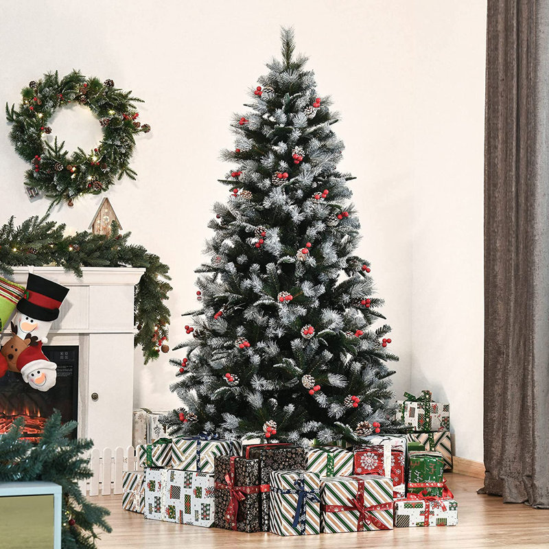 Artificial Pine Christmas Tree, 6' H