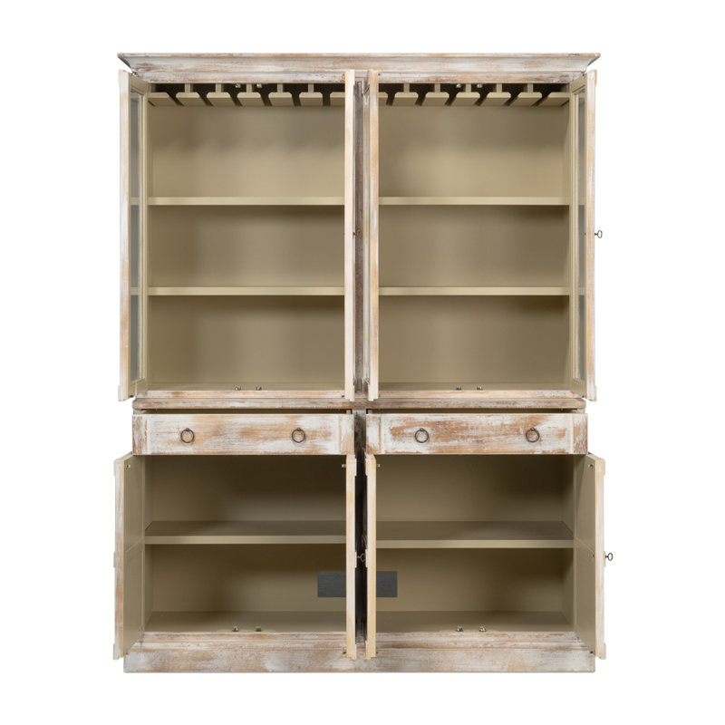 Solid Wood China Cabinet