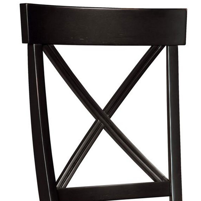 Standridge 17.75'' H Side Chair, Black
