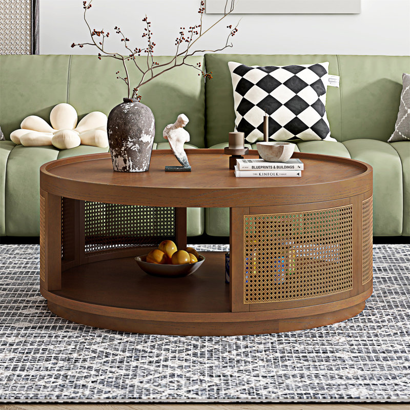 Table basse 37 po Mid-Century