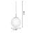 Mia 1 - Light Single Globe Pendant-487673955