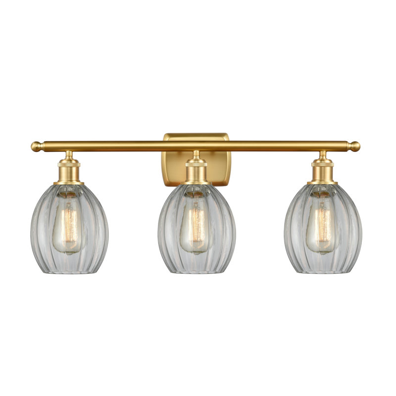 Bolduc 3 - Light Dimmable Vanity Light, Satin Gold