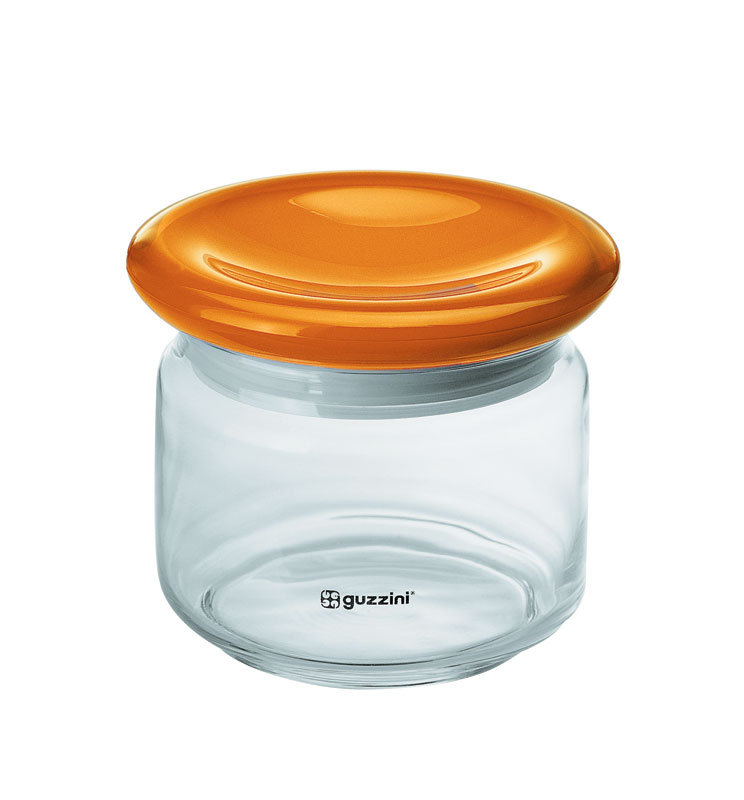 Feeling Glass Jar, Orange