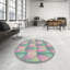 Tapis décoratif rose Portishead-1807092298
