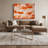 Neo Expressionism 69 Beige Canvas Wall Art