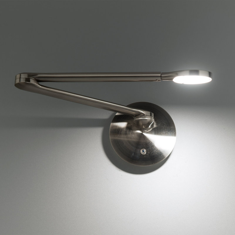 Reflect LED Swing Arm Sconce, Brushed Nickel