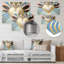 Décoration murale cœur brillant-87836511