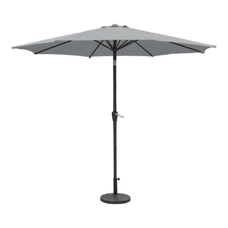 Baleria 270cm Market Parasol, Grey