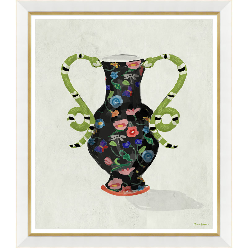 Peinture «Boa Vase» par Dana Gibson