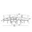 Canapé modulaire d'extérieur 6 pièces-124920101-124920102